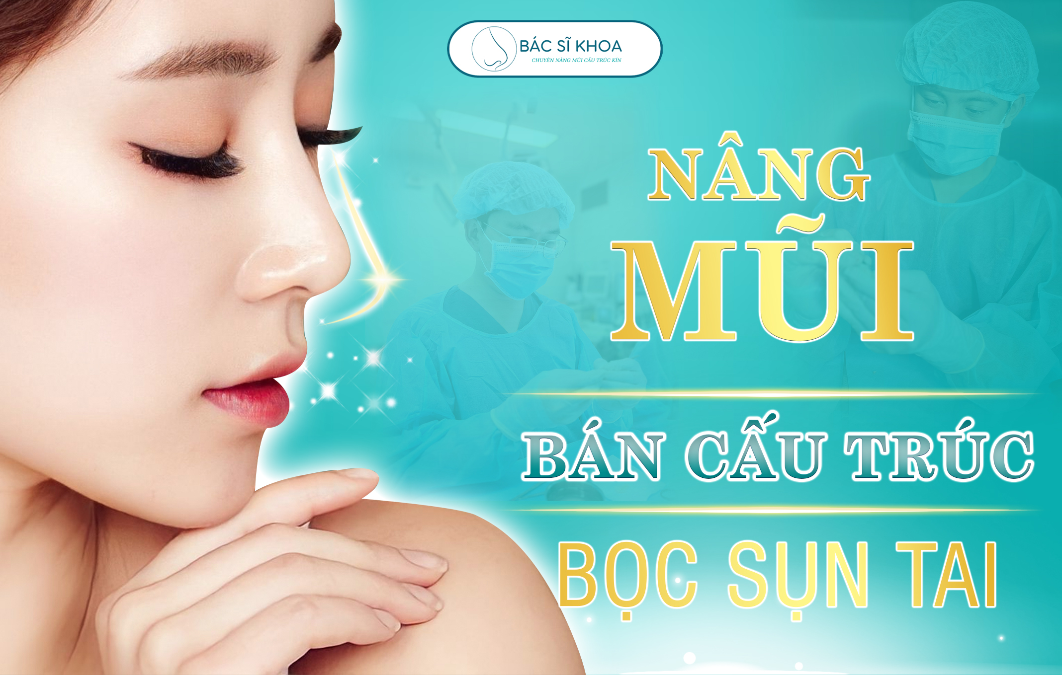 Nâng mũi bán cấu trúc